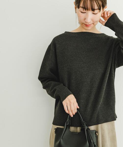 セール】ミラノリブボートネックニット（ニット/セーター）｜ITEMS