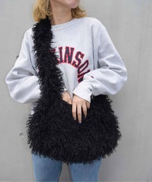 WEGO/プードルファーショルダーバッグ