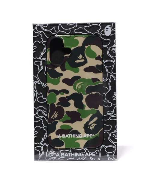 A BATHING APE ABC CAMO iPhone16ケース エイプ ABC CAMO IPHONE 16 PRO MAX CASE | bape.com