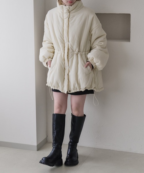 セール】スタンドネックドロストブルゾン（ブルゾン）｜raffime