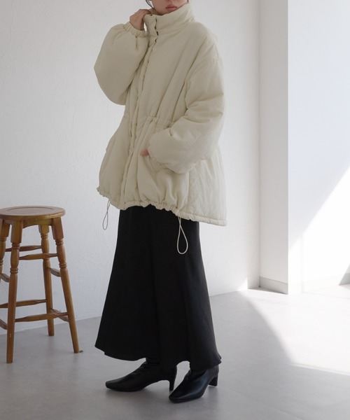 スタンドネックドロストブルゾン（ブルゾン）｜raffime（ラフィミー