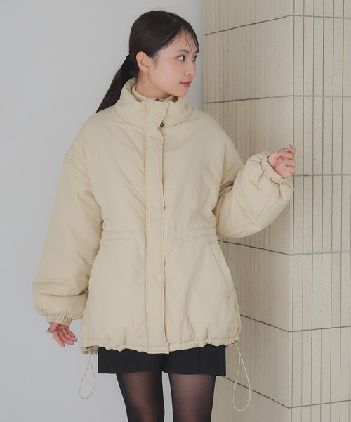 スタンドネックドロストブルゾン（ブルゾン）｜raffime（ラフィミー