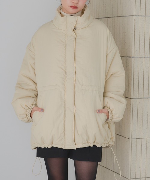 スタンドネックドロストブルゾン（ブルゾン）｜raffime（ラフィミー