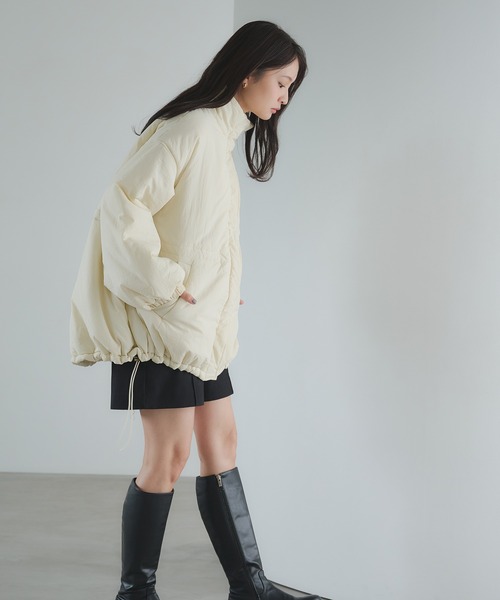 raffime（ラフィミー）の「スタンドネックドロストブルゾン（ブルゾン