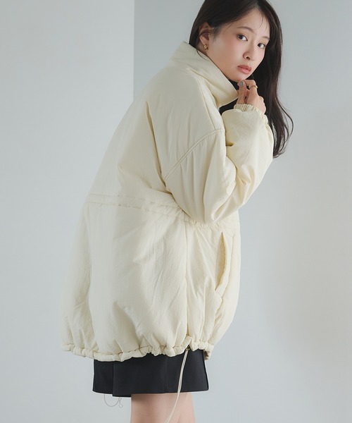 スタンドネックドロストブルゾン（ブルゾン）｜raffime（ラフィミー