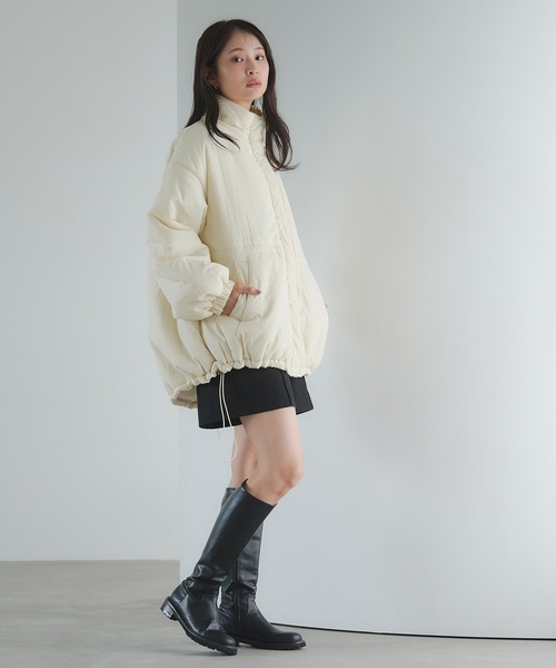 raffime（ラフィミー）の「スタンドネックドロストブルゾン（ブルゾン