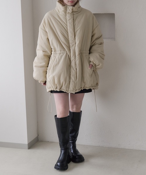 スタンドネックドロストブルゾン（ブルゾン）｜raffime（ラフィミー