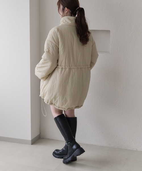 スタンドネックドロストブルゾン（ブルゾン）｜raffime（ラフィミー