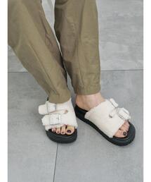 【Disney】ミッキー&フレンズ/ボアサンダル