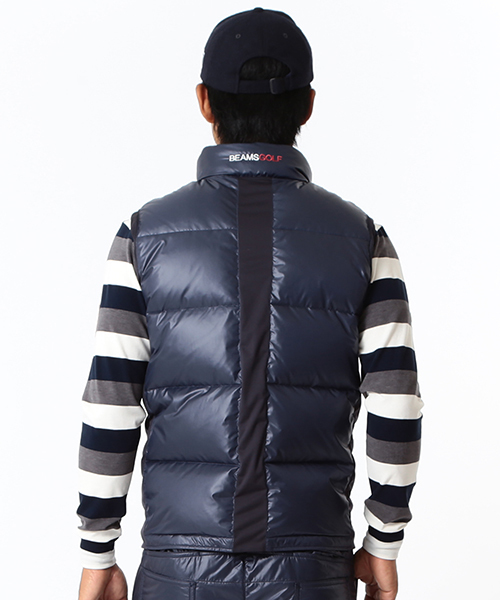 BEAMS GOLF PURPLE LABEL / リップストップ ダウンベスト BEAMS GOLF（ビームスゴルフ）の「BEAMS GOLF PURPLE LABEL / リップス