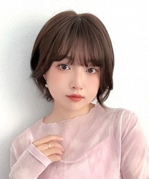 Brightlele(ブライトララ)の「 シフォンショート 」 ウィッグ レディース ショート ボブ ショートボブ 自然 フルウィッグ(ウィッグ)