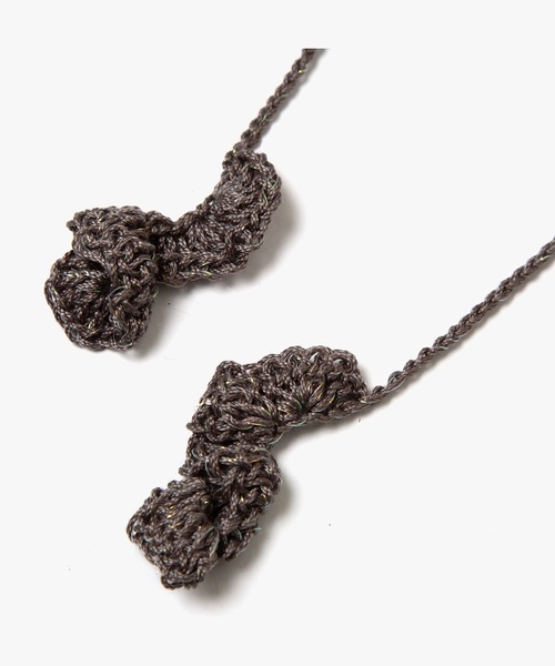 BEDSIDEDRAMA（ベットサイドドラマ）の「Handmade Net Cap（ニットキャップ/ビーニー・レディース・アイボリー/ブラック・1）」の11枚目の写真