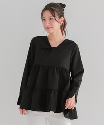 セール】ボリュームタックペプラムトップス（その他トップス）｜Fit