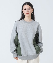 SUWDEE（スーディー）の「block design pullover（スウェット）」