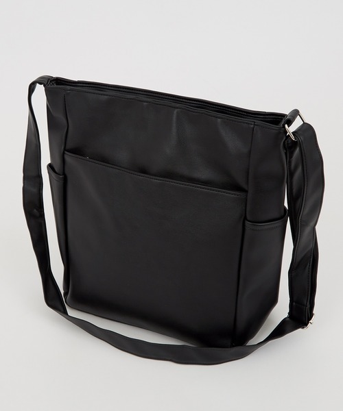 セール】合成皮革 ショルダー スクエアバッグ（ショルダーバッグ