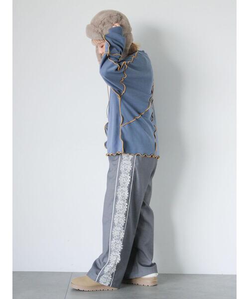 ehka sopo(エヘカソポ)の「◎サイドレースイージーパンツ(その他パンツ・レディース・ベージュ/ネイビー/グレー・F)」の18枚目の写真