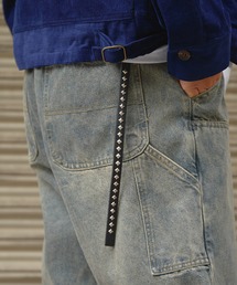 レモンスカッシュCALEE キャリー スタッズキーリング ロング新品 レモンスカッシュCALEE キャリー スタッズキーリング ロング新品