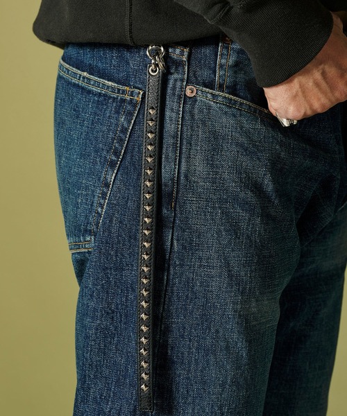 レモンスカッシュCALEE キャリー スタッズキーリング ロング新品 レモンスカッシュ様専用CALEE キャリー スタッズキーリング