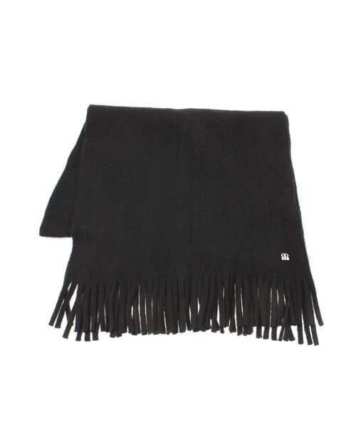 MURUA（ムルーア）の「ロゴプレートボリュームマフラー（マフラー・レディース・グレー/ブラック・FREE）」の11枚目の写真