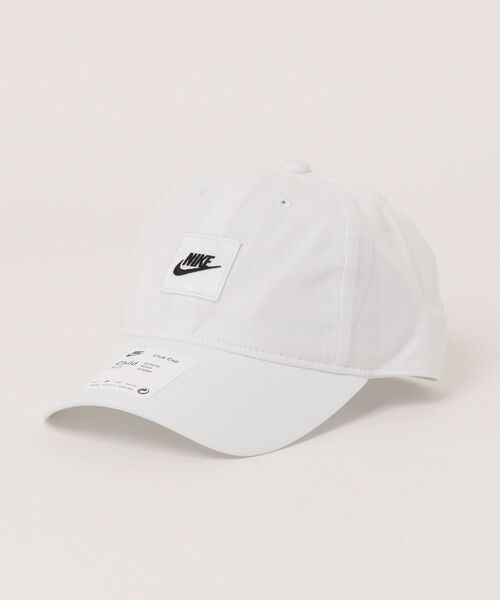 NIKE(ナイキ)の「【NIKE】NAN BOX FUTURA CLUB CAP/ベースボールキャップ/野球帽/帽子/ナイキ/キッズ(キャップ・キッズ・ホワイト・FREE)」の1枚目の写真