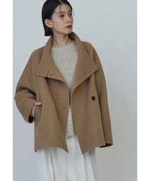 ◆25AWに再販◆TOPダブルビーバーショートコート