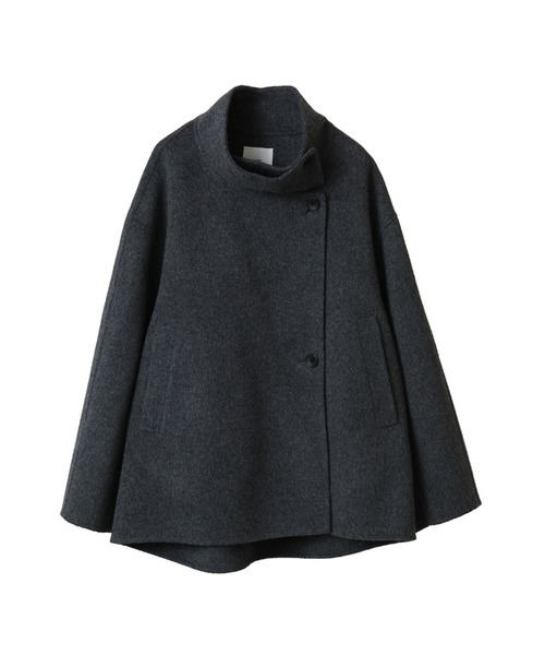 1er Arrondissement(プルミエアロンディスモン)の「◆25AWに再販◆TOPダブルビーバーショートコート(その他アウター・レディース・グレー系その他5/イエロー系その他5・36/38)」の19枚目の写真