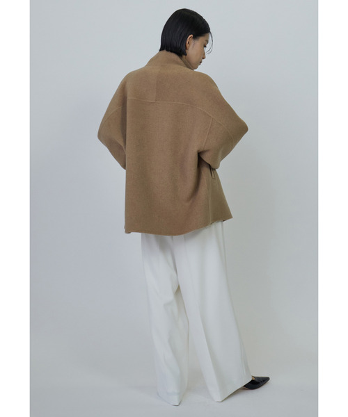 1er Arrondissement(プルミエアロンディスモン)の「◆25AWに再販◆TOPダブルビーバーショートコート(その他アウター・レディース・グレー系その他5/イエロー系その他5・36/38)」の13枚目の写真