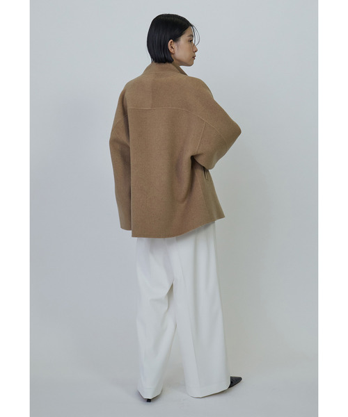 1er Arrondissement(プルミエアロンディスモン)の「◆25AWに再販◆TOPダブルビーバーショートコート(その他アウター・レディース・グレー系その他5/イエロー系その他5・36/38)」の12枚目の写真
