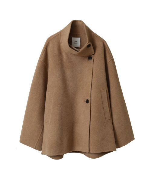 1er Arrondissement(プルミエアロンディスモン)の「◆25AWに再販◆TOPダブルビーバーショートコート(その他アウター・レディース・グレー系その他5/イエロー系その他5・36/38)」の11枚目の写真