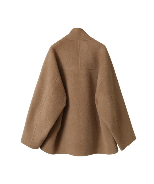 1er Arrondissement(プルミエアロンディスモン)の「◆25AWに再販◆TOPダブルビーバーショートコート(その他アウター・レディース・グレー系その他5/イエロー系その他5・36/38)」の10枚目の写真