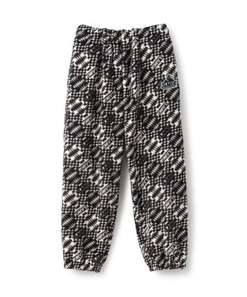 XLARGE KIDS(エクストララージキッズ)の「総柄フリースパンツ(その他パンツ・キッズ・ブラック・90cm/100cm/110cm/120cm/130cm/140cm)」の4枚目の写真
