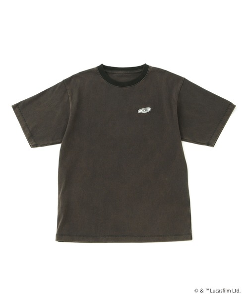 JUNRED(ジュンレッド)の「【STAR WARS COLLECTION】ハーフスリーブクルーネックTシャツ(Tシャツ/カットソー・メンズ・チャコールグレー/グレー/ホワイト・L/M/S)」の1枚目の写真