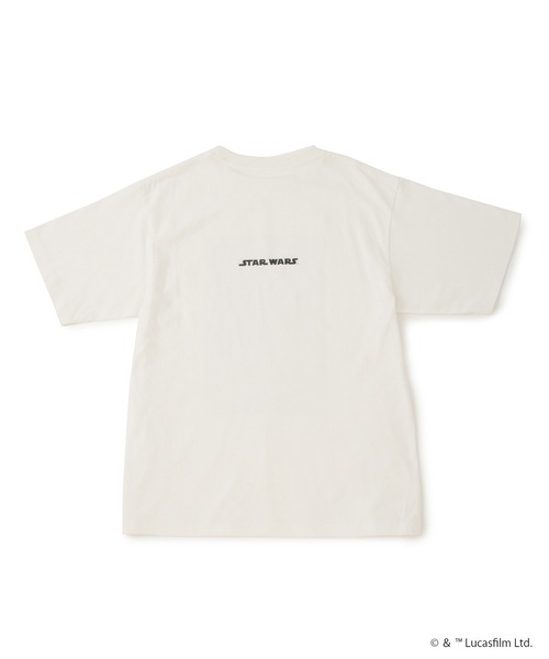 JUNRED(ジュンレッド)の「【STAR WARS COLLECTION】ハーフスリーブクルーネックTシャツ(Tシャツ/カットソー・メンズ・チャコールグレー/グレー/ホワイト・L/M/S)」の8枚目の写真