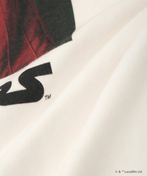 JUNRED(ジュンレッド)の「【STAR WARS COLLECTION】ハーフスリーブクルーネックTシャツ(Tシャツ/カットソー・メンズ・チャコールグレー/グレー/ホワイト・L/M/S)」の18枚目の写真