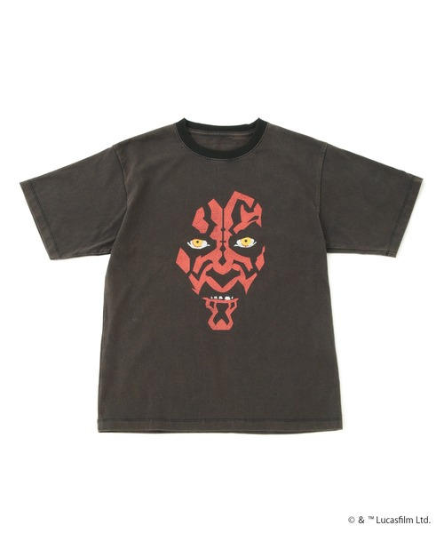 JUNRED(ジュンレッド)の「【STAR WARS COLLECTION】ハーフスリーブクルーネックTシャツ(Tシャツ/カットソー・メンズ・チャコールグレー/グレー/ホワイト・L/M/S)」の11枚目の写真