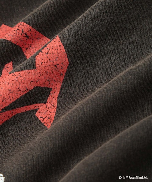 JUNRED(ジュンレッド)の「【STAR WARS COLLECTION】ハーフスリーブクルーネックTシャツ(Tシャツ/カットソー・メンズ・チャコールグレー/グレー/ホワイト・L/M/S)」の17枚目の写真