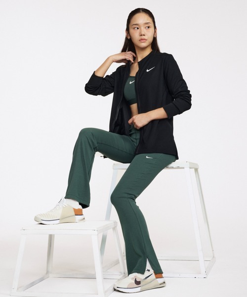 NIKE(ナイキ)の「ナイキ Dri-FIT UV アドバンテージ ウィメンズ フルジップ ゴルフトップ / Nike Dri-FIT UV Advantage Women's Full-Zip Golf Top DX1490-010 Black(ジャージ・レディース・ブラック・2XL/L/M/S/XL/XS)」の5枚目の写真