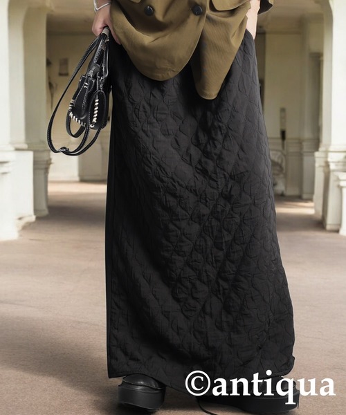 キルティングスカート（スカート）｜antiqua（アンティカ）
