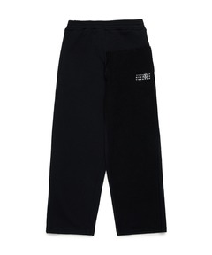セール】ストレッチジャージ素材ストライプ テーパードパンツ