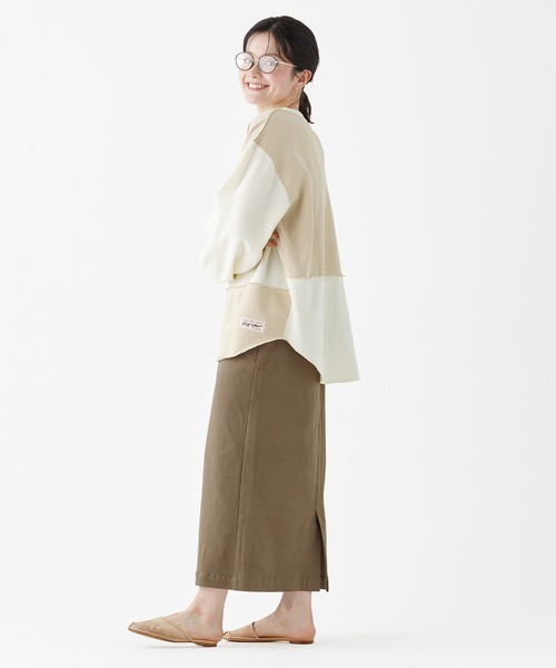 KRIFF MAYER Lady's Collection（クリフメイヤーレディースコレクション）の「サーマル切替プリントロンT（Tシャツ/カットソー・レディース・ナチュラル/グレー/チャコール/ネイビー/カラフル・MEDIUM/LARGE）」の13枚目の写真