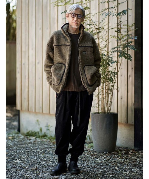 Sunny clouds（サニークラウズ）の「サニークラウズ　重宝ニットレーナー〈メンズ〉（ニット/セーター・メンズ・ダークブラウン/ネイビー/ブラック・L/M/S）」の13枚目の写真