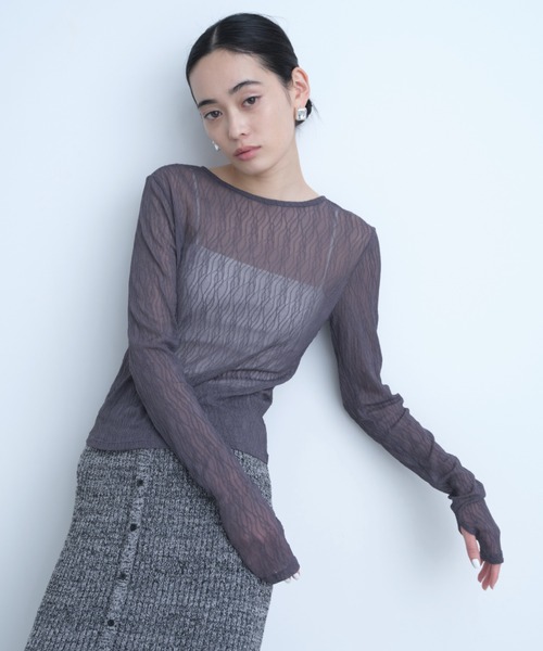 AIC.（エーアイシー）の「【再入荷】パッド付きサイドギャザーブラトップ（キャミソール・レディース・ブラック/オフホワイト・FREE）」の13枚目の写真