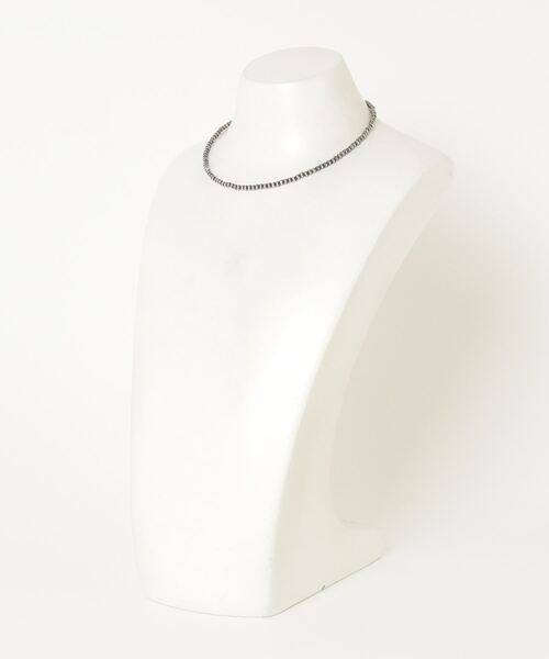 ERICKA NICOLAS BEGAY（エリッカ ニコラス ビゲイ）の「【ERICKA NICOLAS BEGAY】 NAVAJO PEARL NECKLACE / 3-35（ネックレス・メンズ・シルバー系2/シルバー系1・35）」の3枚目の写真