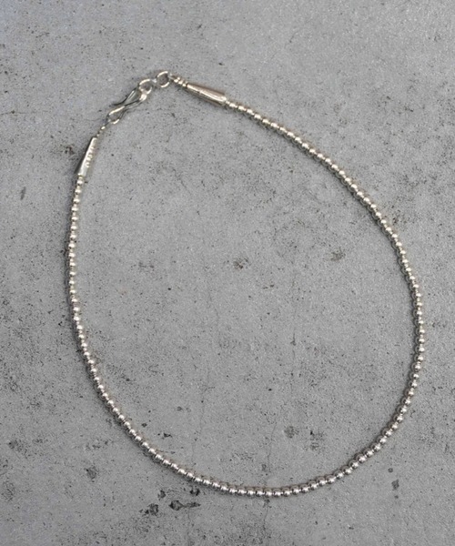 ERICKA NICOLAS BEGAY（エリッカ ニコラス ビゲイ）の「【ERICKA NICOLAS BEGAY】 NAVAJO PEARL NECKLACE / 3-35（ネックレス・メンズ・シルバー系2/シルバー系1・35）」の10枚目の写真