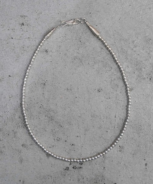 ERICKA NICOLAS BEGAY（エリッカ ニコラス ビゲイ）の「【ERICKA NICOLAS BEGAY】 NAVAJO PEARL NECKLACE / 3-35（ネックレス・メンズ・シルバー系2/シルバー系1・35）」の6枚目の写真