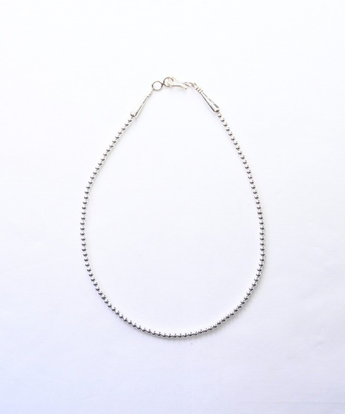 ERICKA NICOLAS BEGAY（エリッカ ニコラス ビゲイ）の「【ERICKA NICOLAS BEGAY】 NAVAJO PEARL NECKLACE / 3-35（ネックレス・メンズ・シルバー系2/シルバー系1・35）」の5枚目の写真