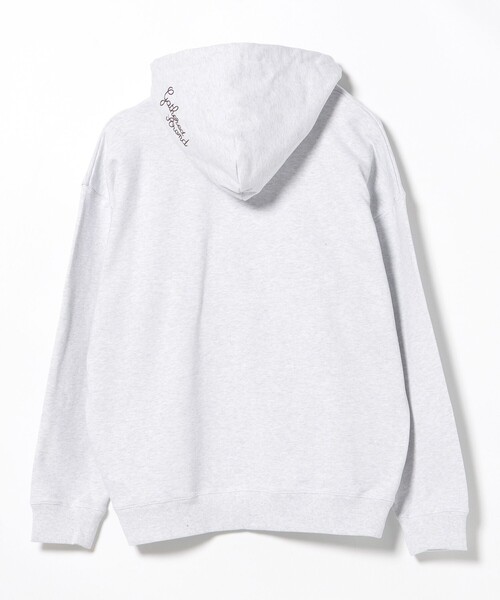 セール】【ユニセックス】レタードワッペン ジップ パーカー（パーカー