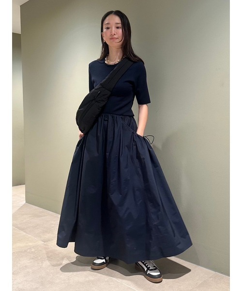 emmi(エミ)の「撥水 2wayワッシャーショルダーバッグ(ショルダーバッグ・レディース・ブラック/アイボリー/ブルー/グレー・FREE)」の19枚目の写真