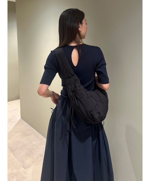 emmi(エミ)の「撥水 2wayワッシャーショルダーバッグ(ショルダーバッグ・レディース・ブラック/アイボリー/ブルー/グレー・FREE)」の22枚目の写真