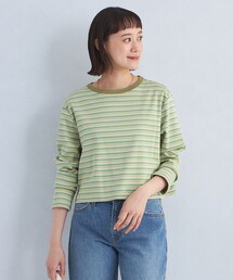 green label relaxing（グリーンレーベルリラクシング）の「コンパクト クロップド プルオーバー カットソー（Tシャツ/カットソー）」
